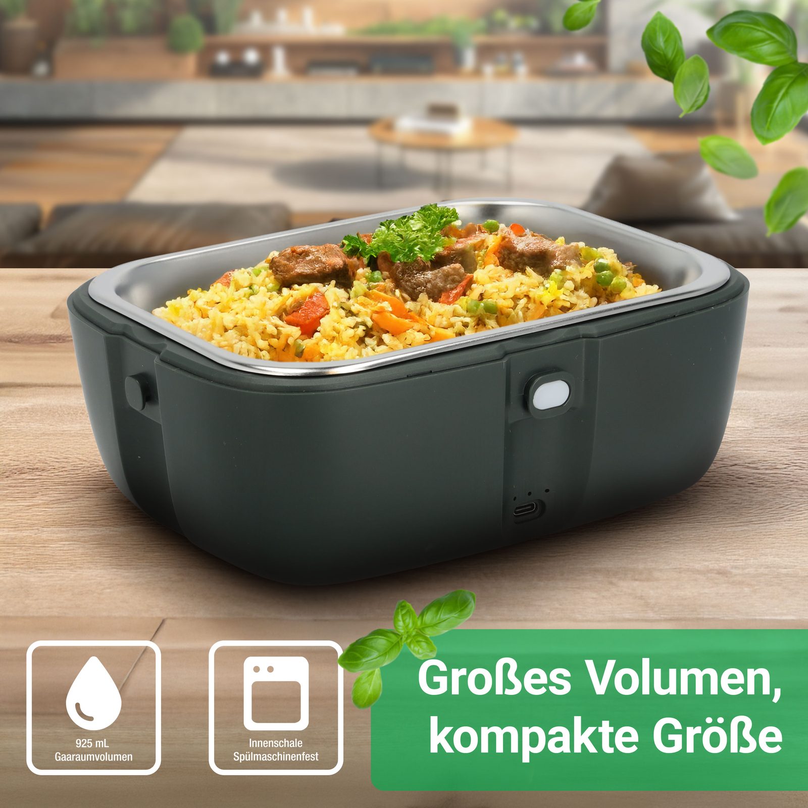 HeatsBox Go Produktdetail: großes Volumen, kompakte Größe