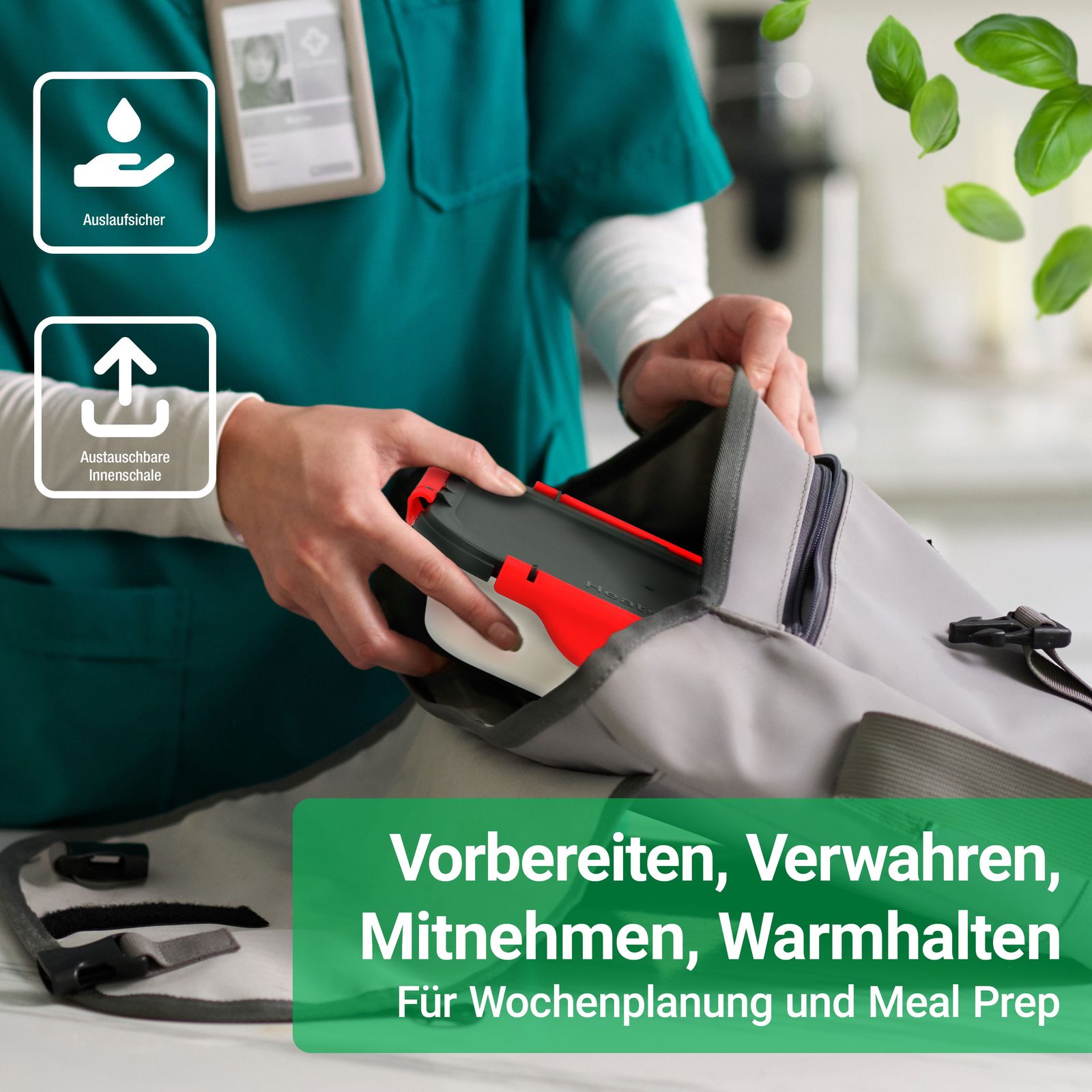 HeatsBox Go im Einsatz: Vorbereiten, Verwahren, Mitnehmen, Warmhalten