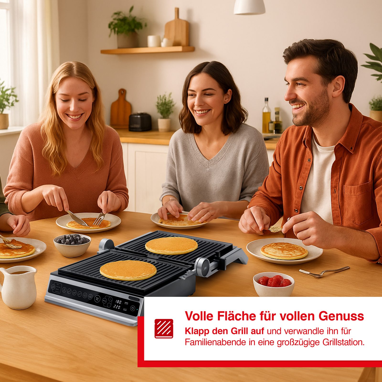 Solis Tischgrill Werbemotiv