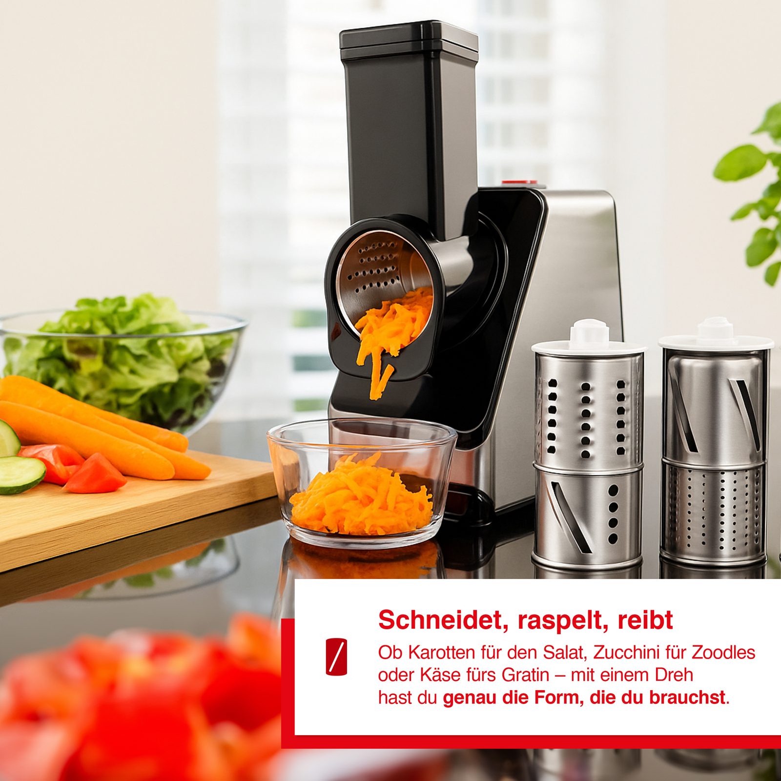 Solis Gemüseschneider Werbemotiv